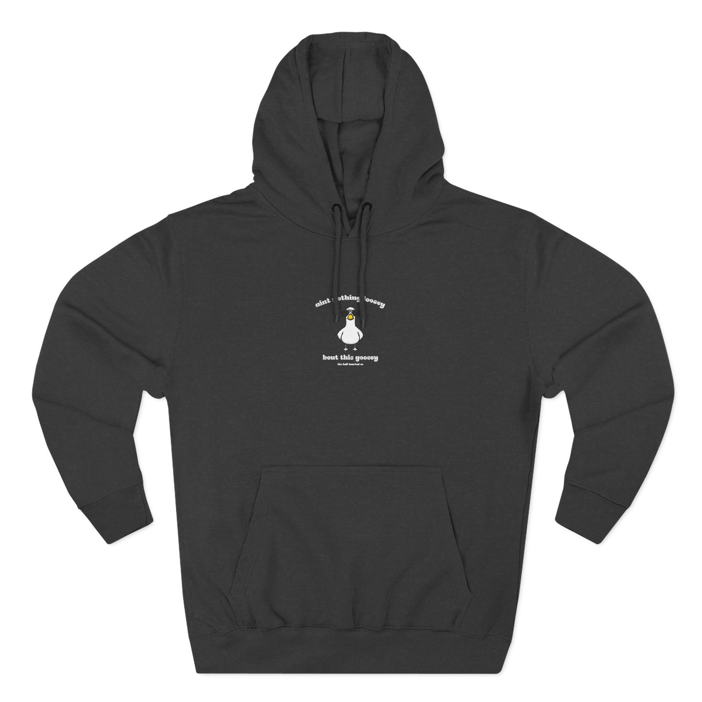 Loosey Goosey - Embroidered - White