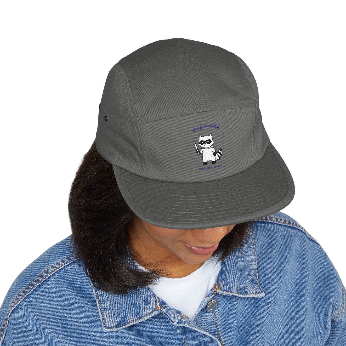 Stay Trashy - Embroidered - Black