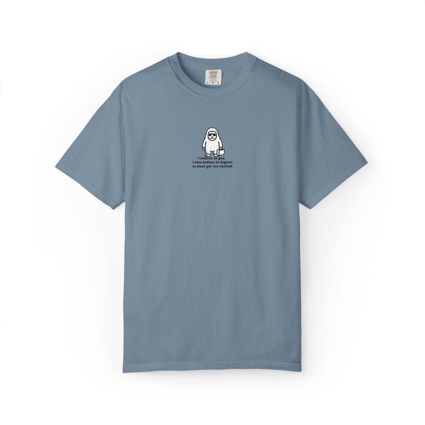 Big Beliefs, Low Expectations - Embroidered