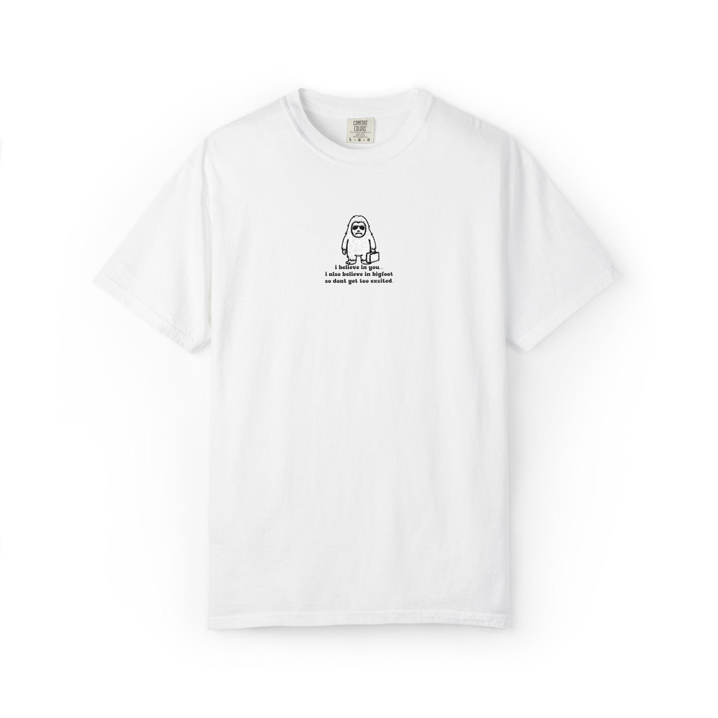 Big Beliefs, Low Expectations - Embroidered