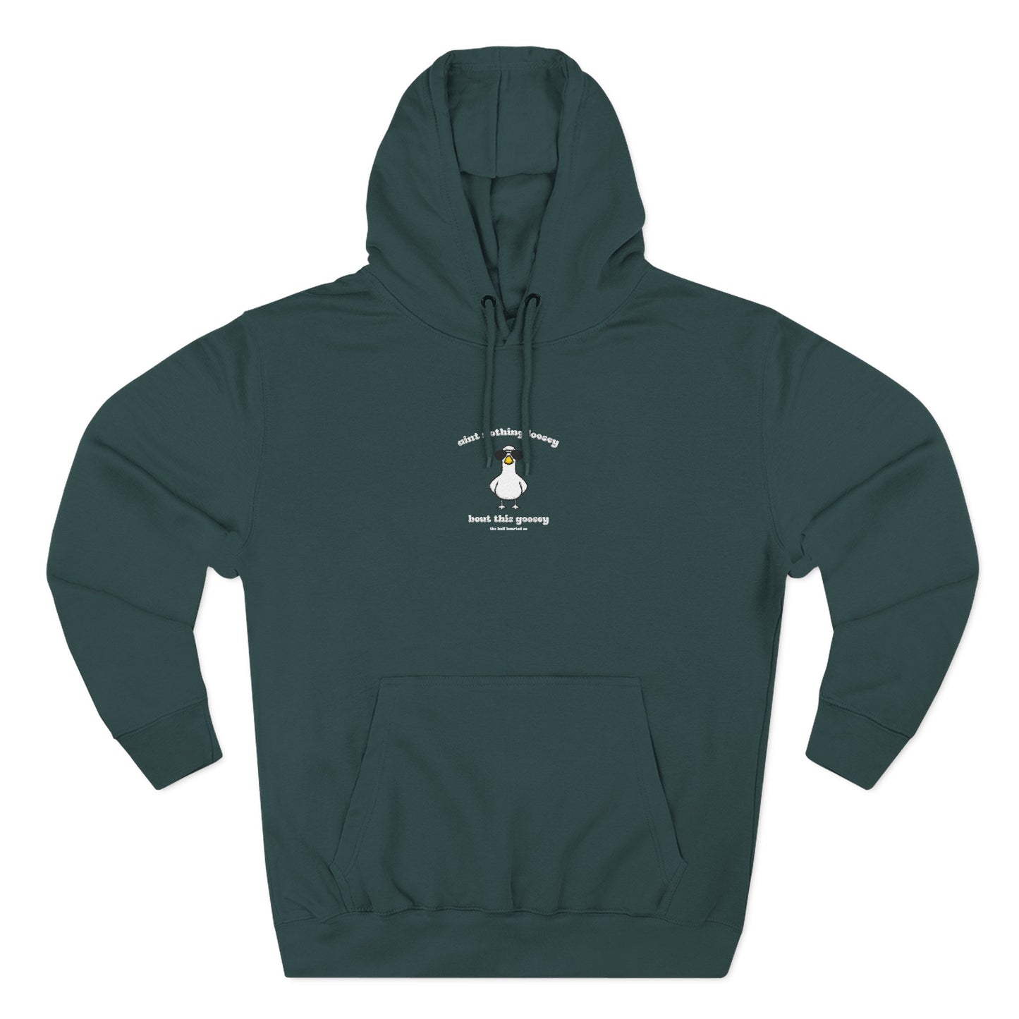Loosey Goosey - Embroidered - White