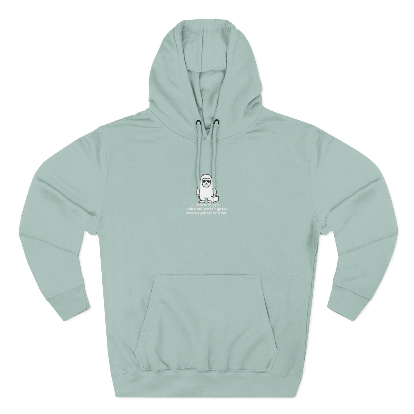 Big Beliefs, Low Expectations - Embroidered Hoodie