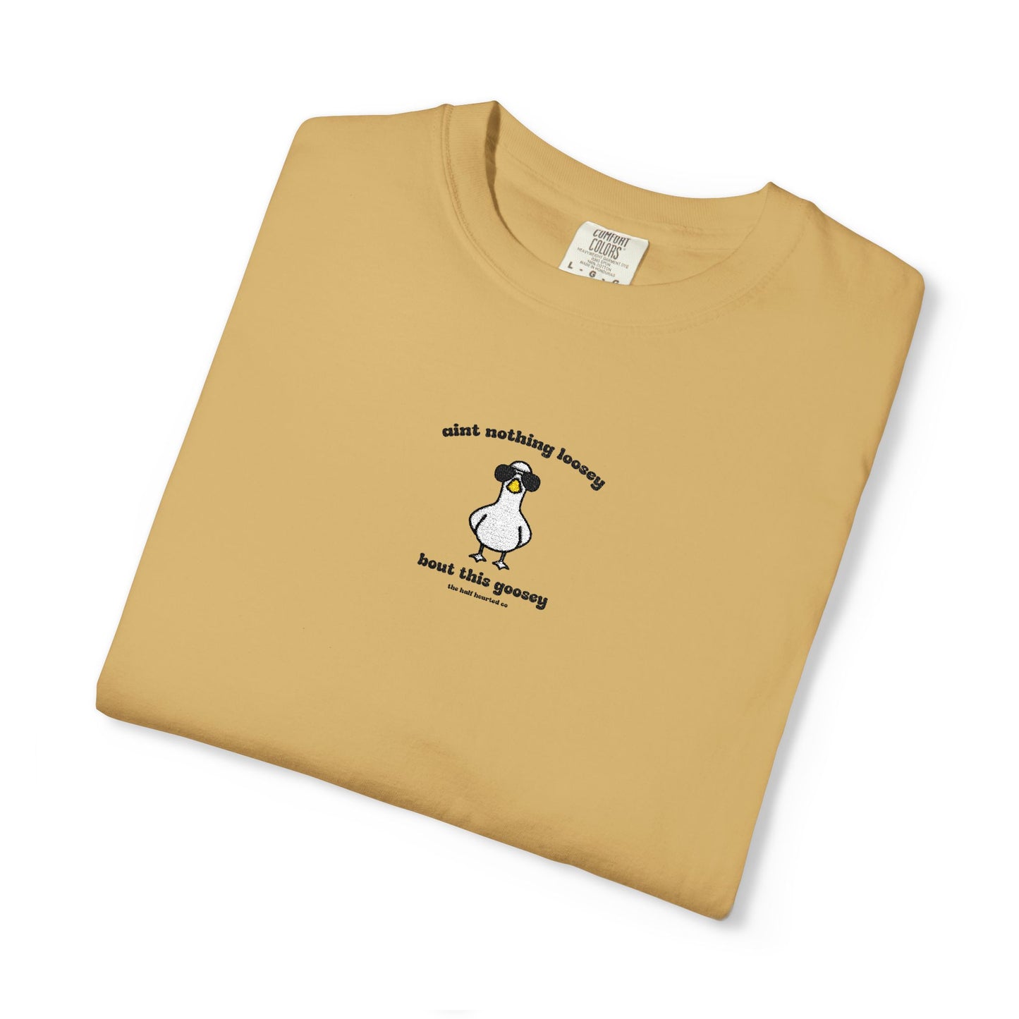 Loosey Goosey - Embroidered - Black
