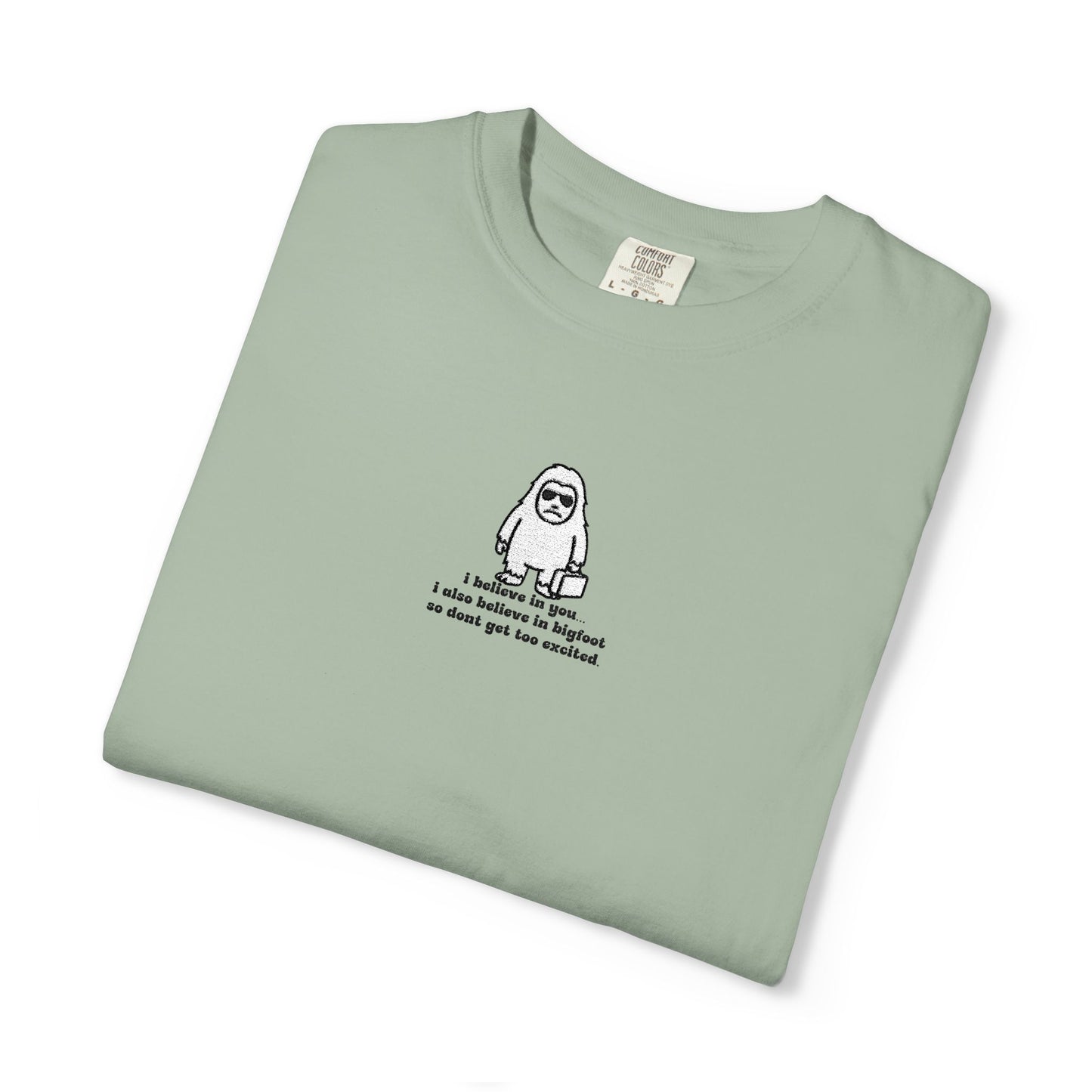 Big Beliefs, Low Expectations - Embroidered