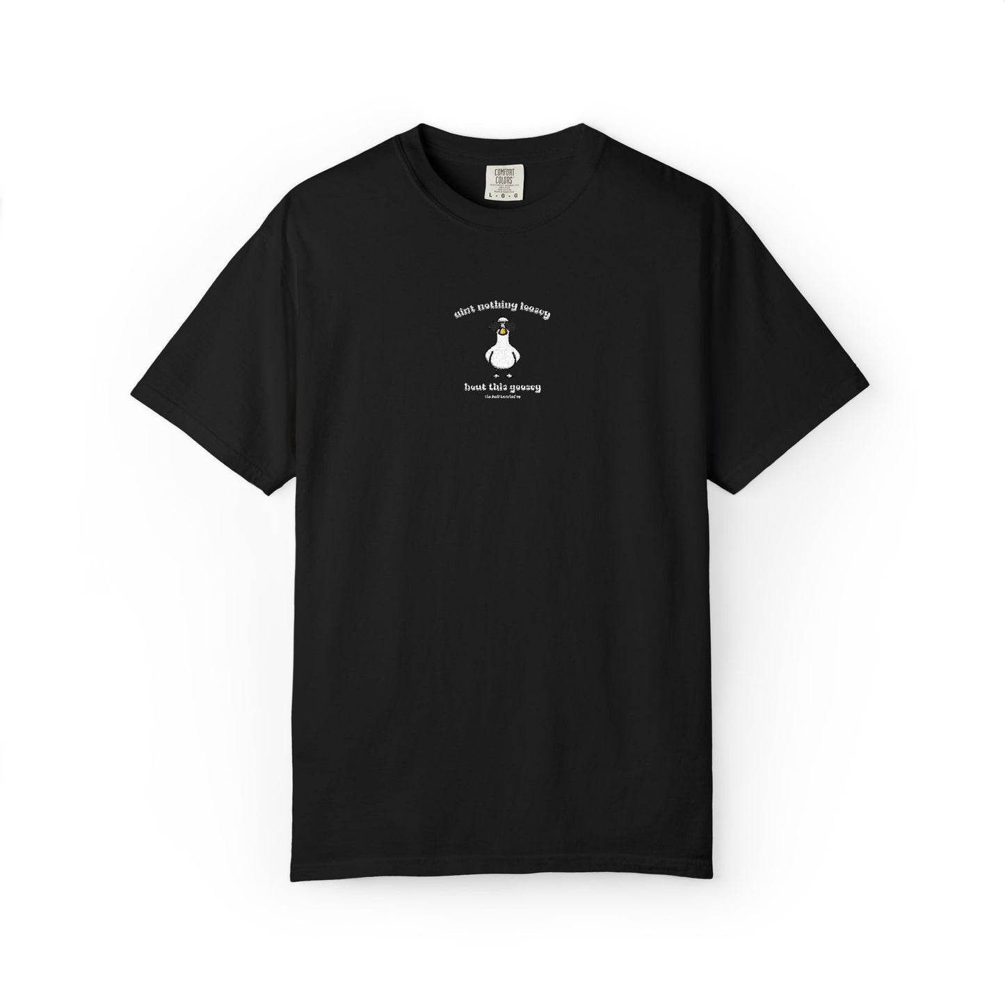 Loosey Goosey - Embroidered - White