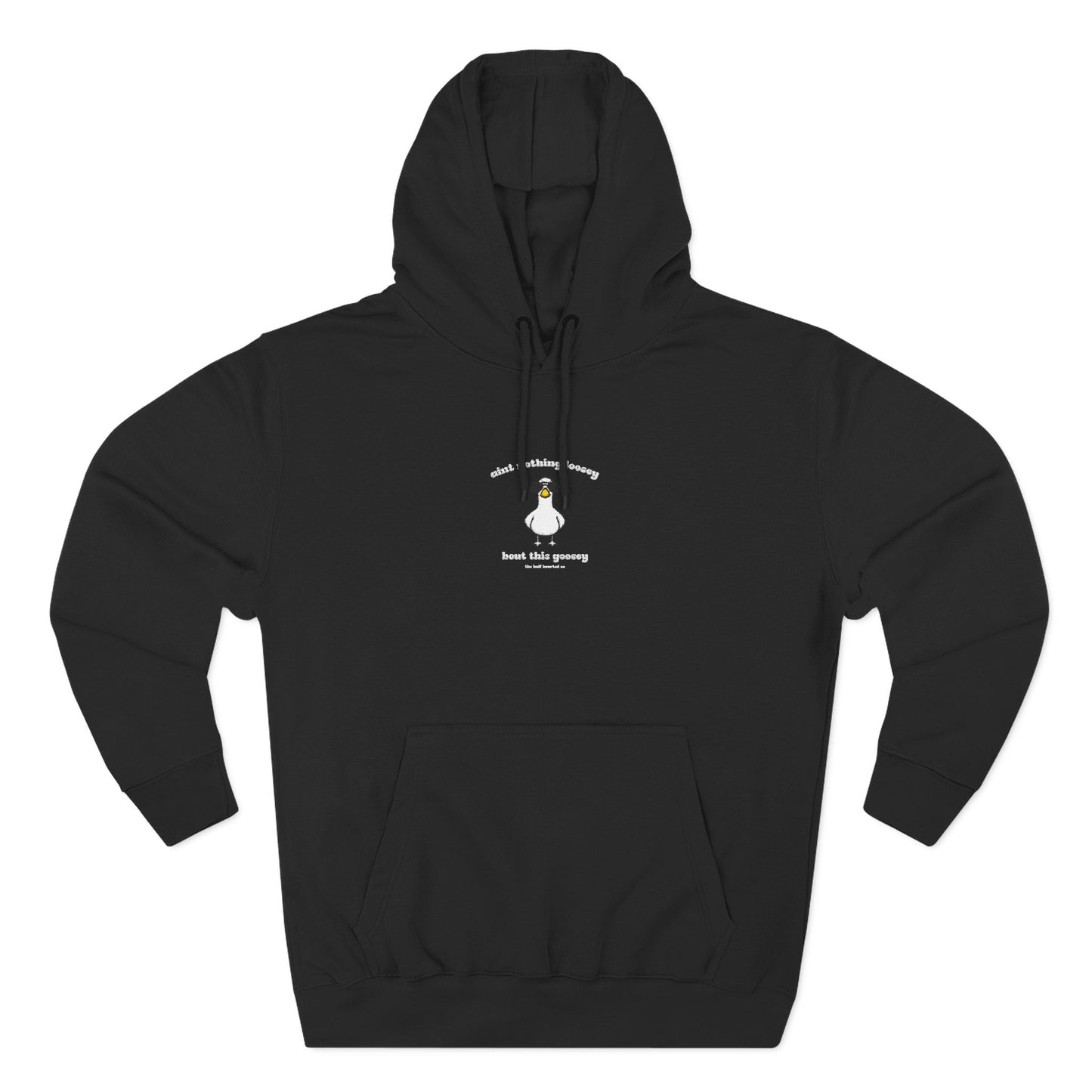 Loosey Goosey - Embroidered - White