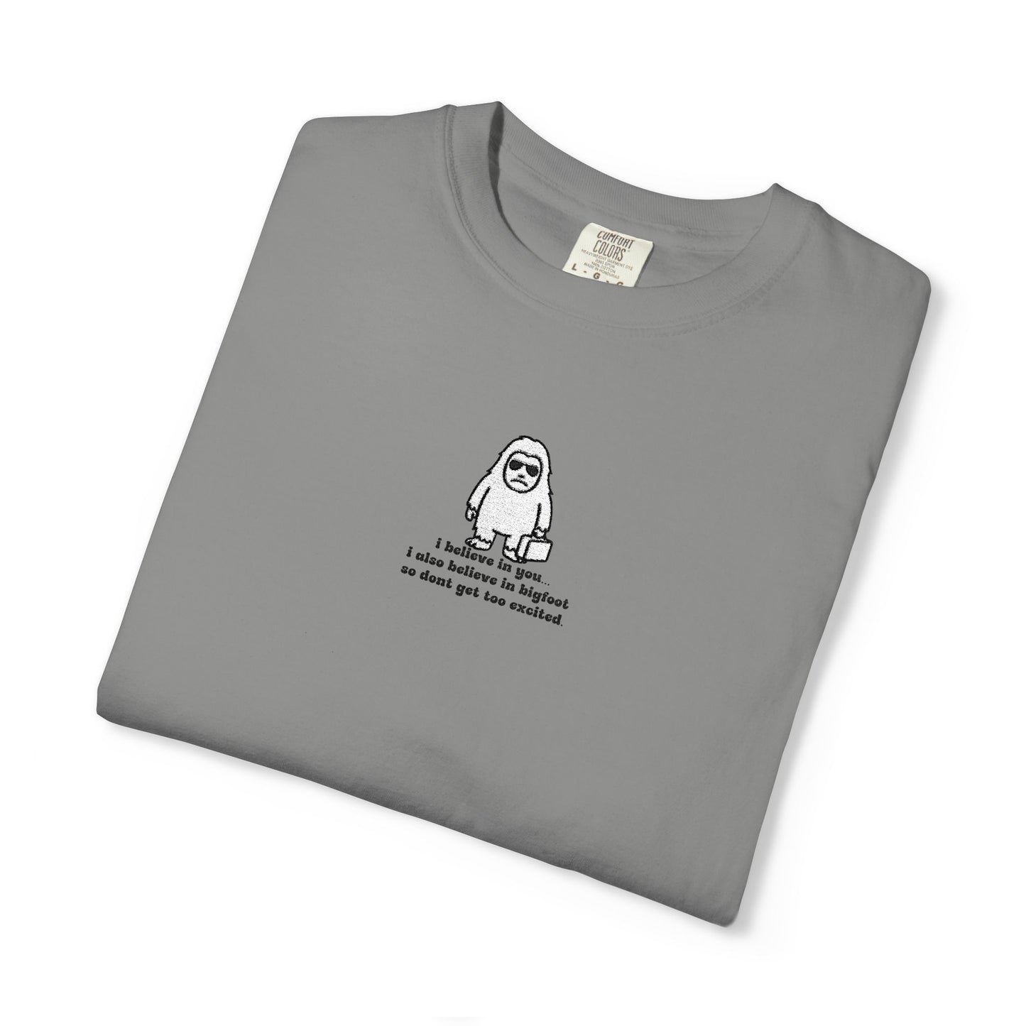 Big Beliefs, Low Expectations - Embroidered