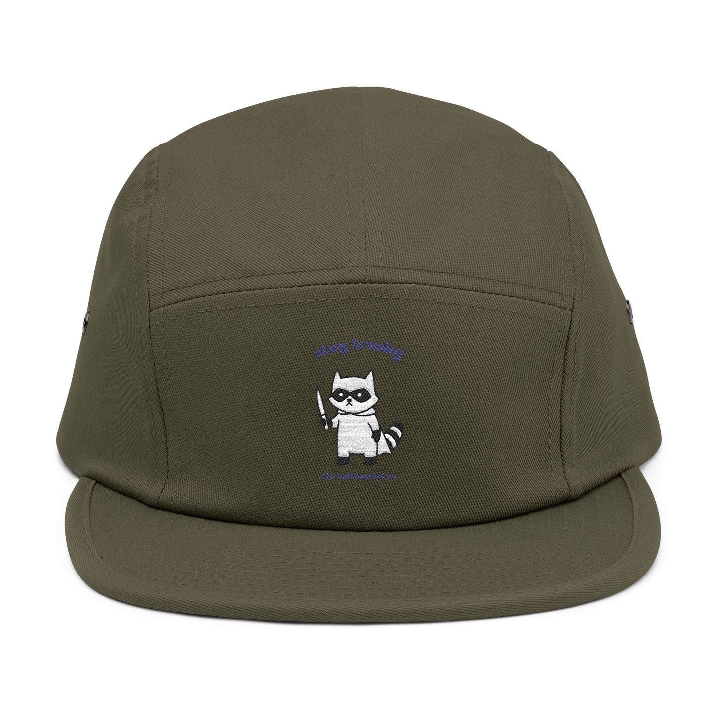Stay Trashy - Embroidered - Black
