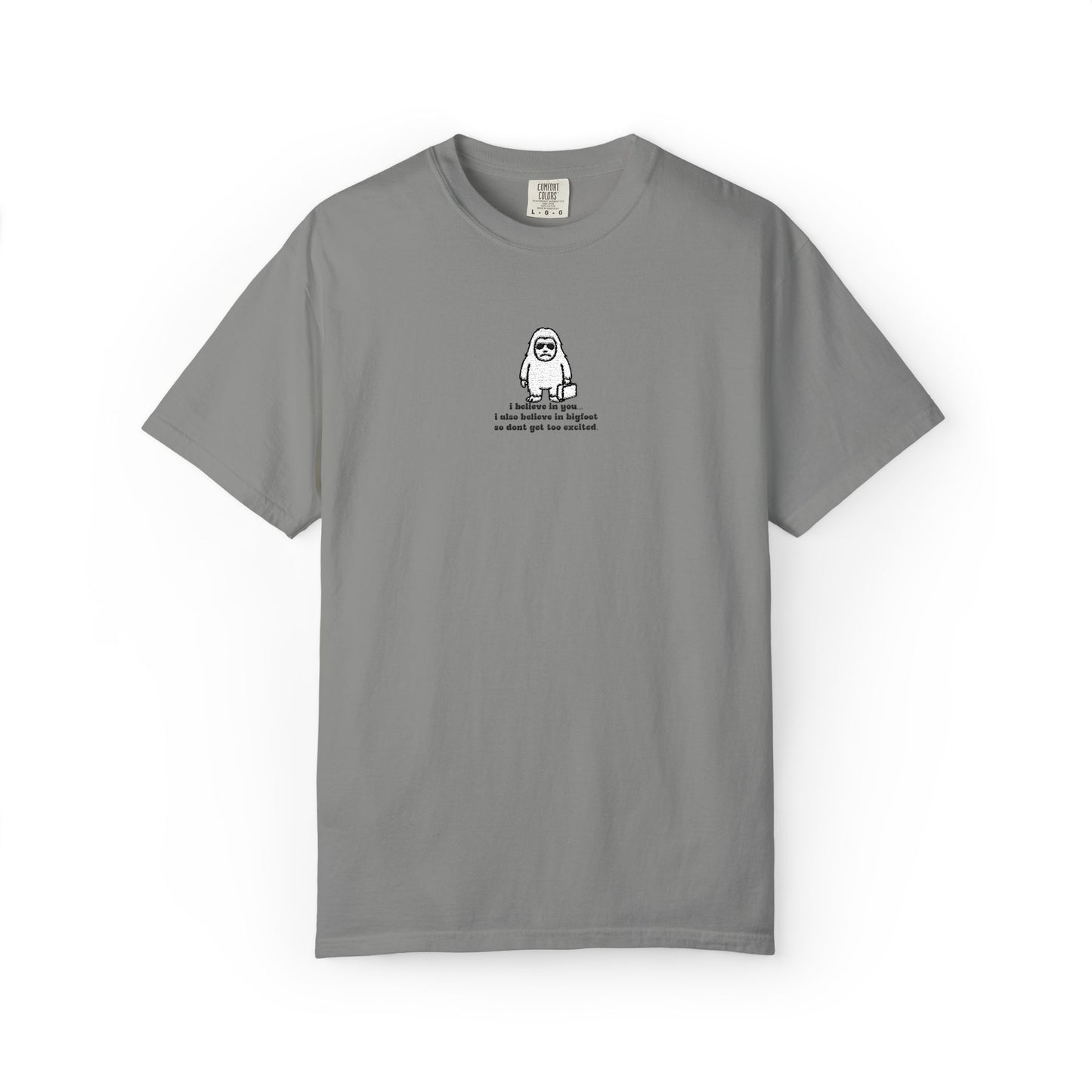 Big Beliefs, Low Expectations - Embroidered