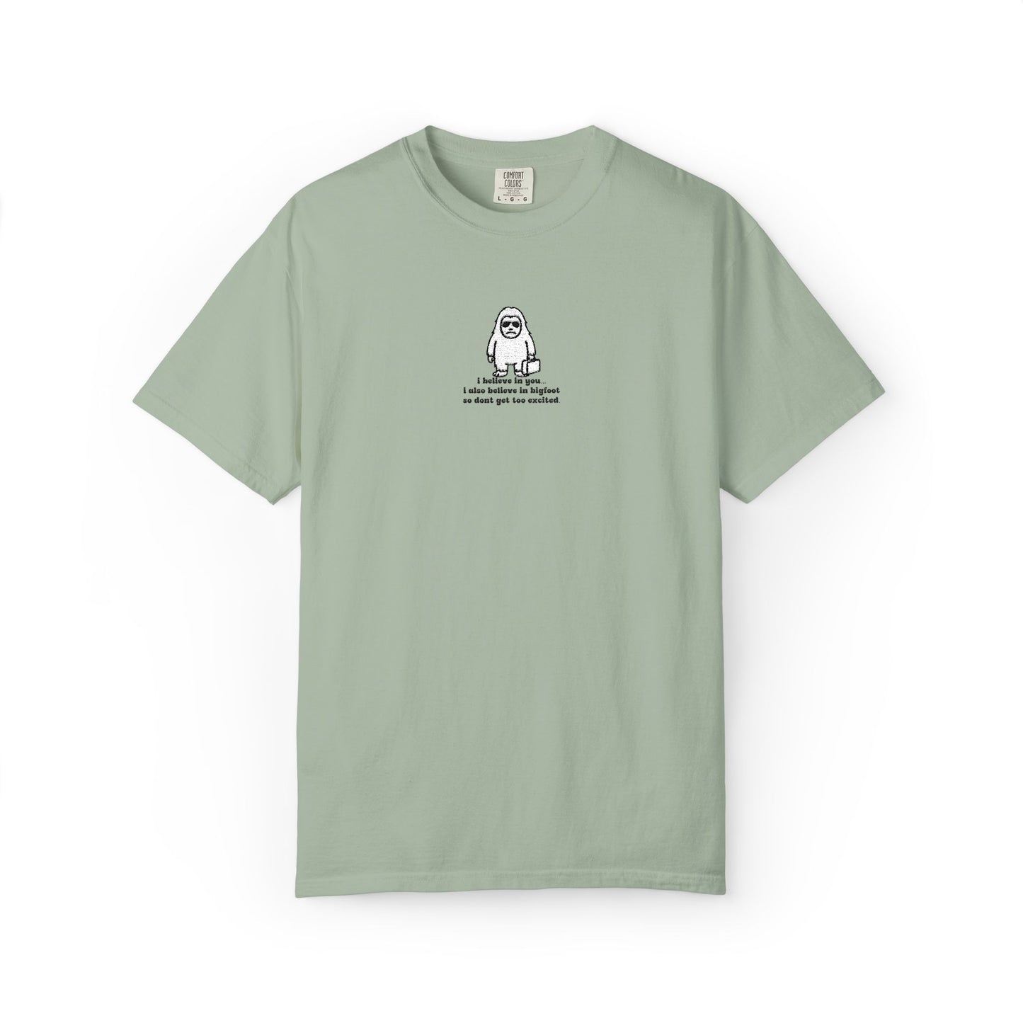 Big Beliefs, Low Expectations - Embroidered