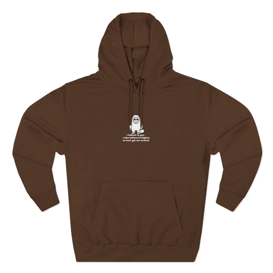 Big Beliefs, Low Expectations - Embroidered Hoodie